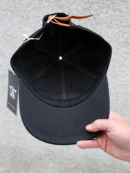 The Real McCoy's MA25003 Jolly Roger Baseball Cap – Black