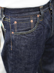 Sugar Cane Navy Blue Union Star Jeans 14.25oz – One Wash (SC40065A-421)