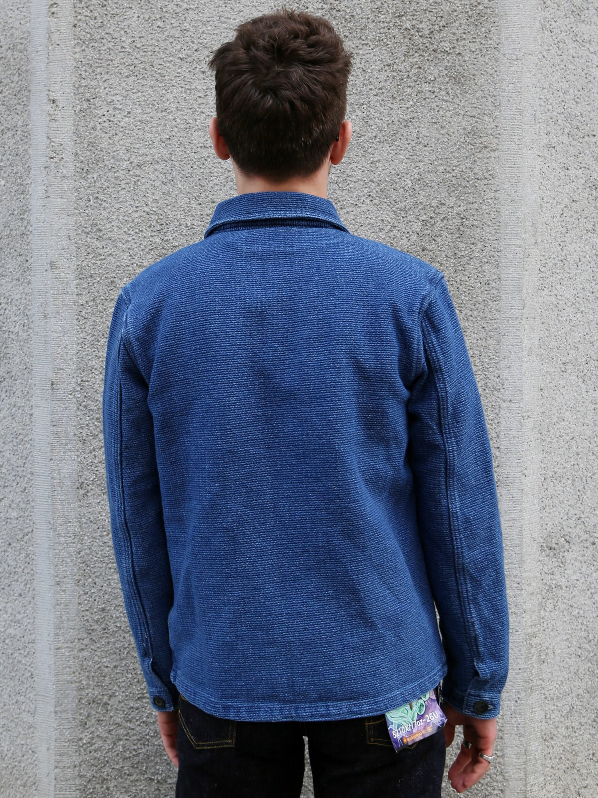 Freenote Cloth Midway Sashiko Shirt 2 Years Wash – Indigo (M0004354-2YW)