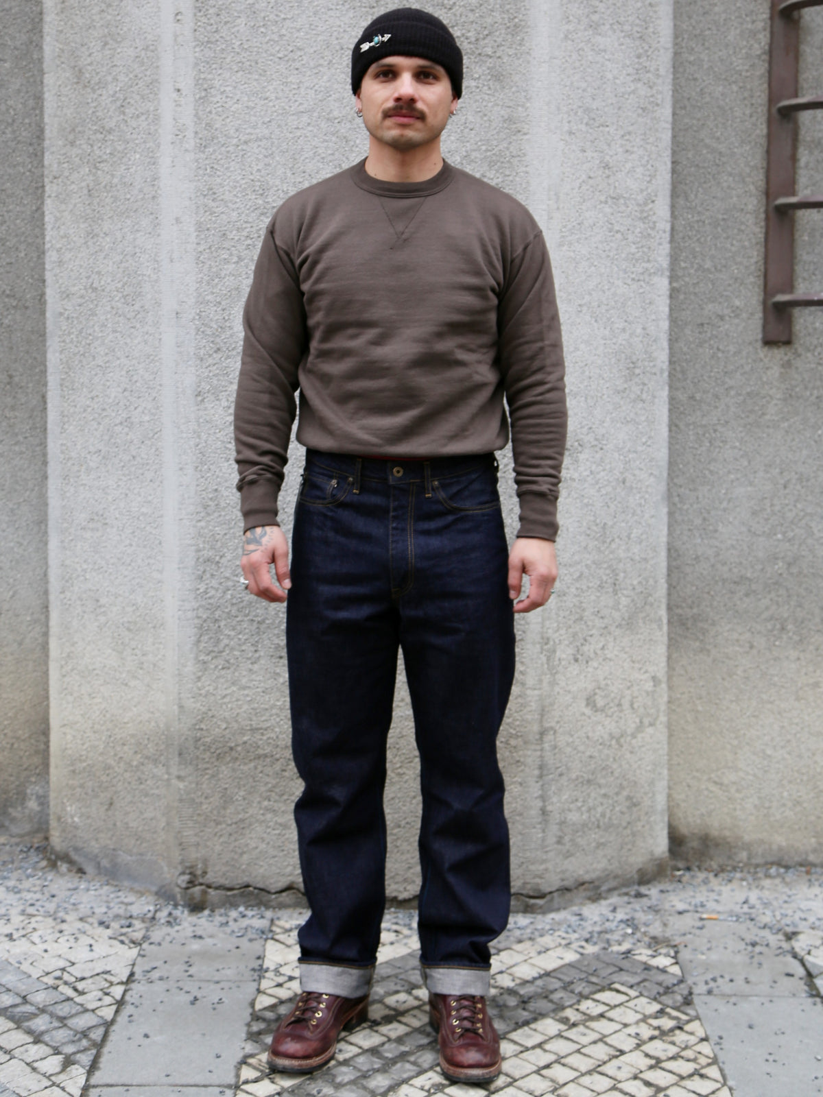 Japan Blue 12.5oz Africa Cotton Loose Selvedge Jeans – Indigo (J504)