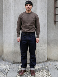 Japan Blue 12.5oz Africa Cotton Loose Selvedge Jeans – Indigo (J504)