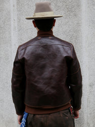 Double Helix Type A-1 Flight Jacket – Seal Brown (PM0104)