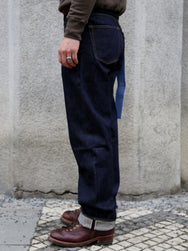 Japan Blue 12.5oz Africa Cotton Loose Selvedge Jeans – Indigo (J504)