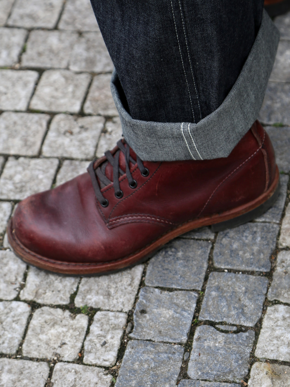 The Real McCoy's Utility Denim Trousers – Indigo (MP25012)