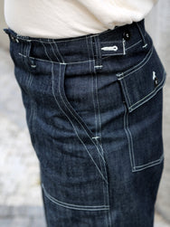 The Real McCoy's Utility Denim Trousers – Indigo (MP25012)