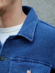 Freenote Cloth Midway Sashiko Shirt 2 Years Wash – Indigo (M0004354-2YW)