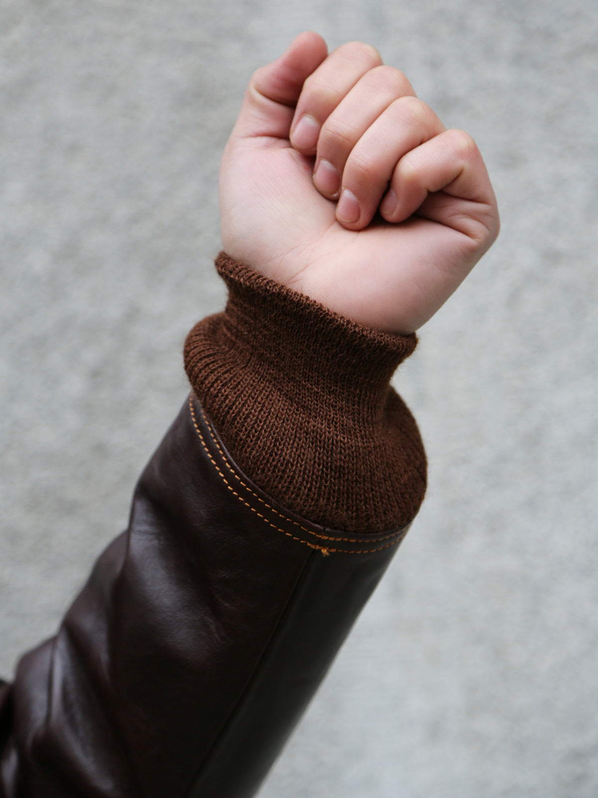 Double Helix Type A-1 Flight Jacket – Seal Brown (PM0104)