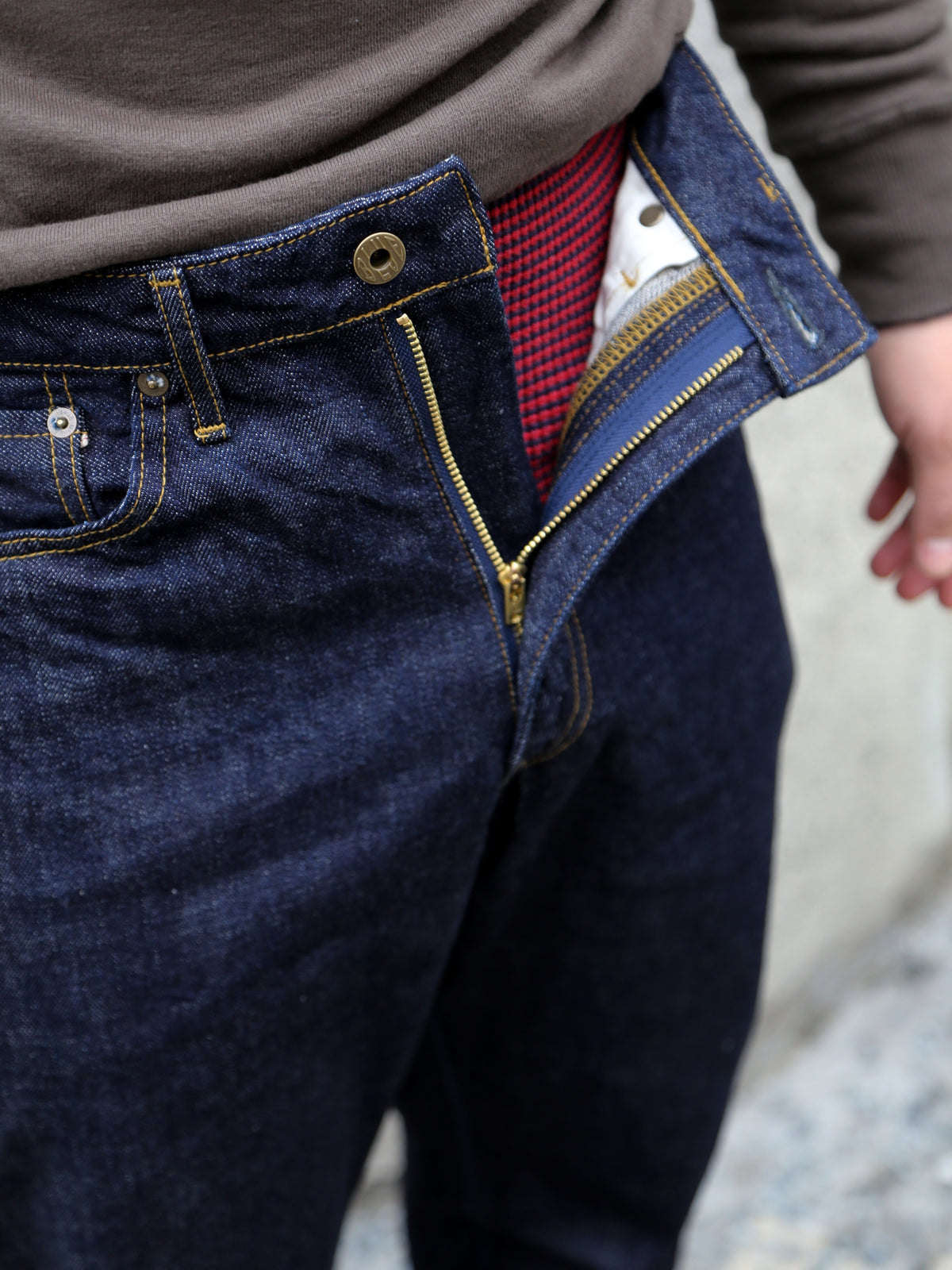 Japan Blue 12.5oz Africa Cotton Loose Selvedge Jeans – Indigo (J504)