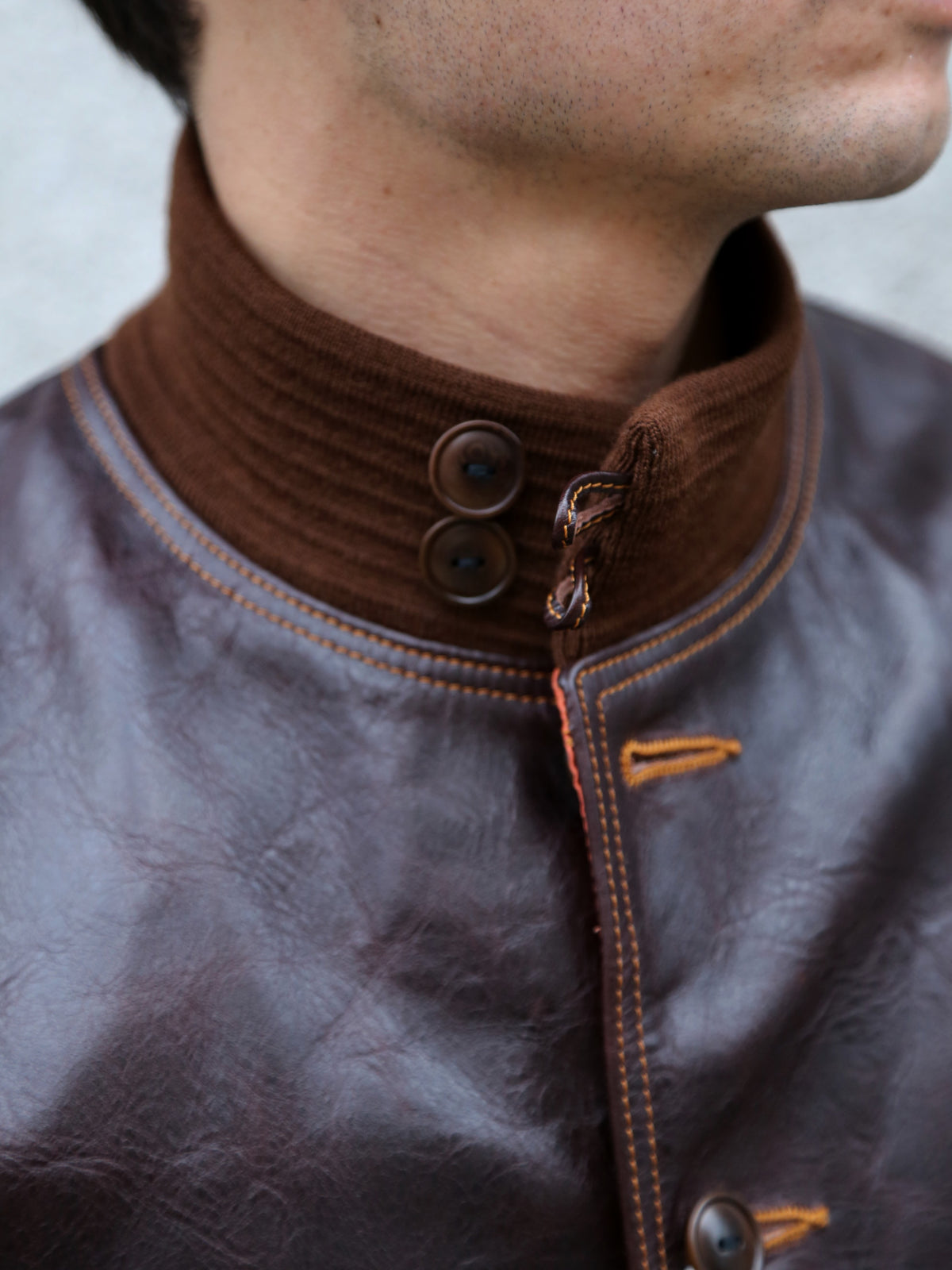 Double Helix Type A-1 Flight Jacket – Seal Brown (PM0104)