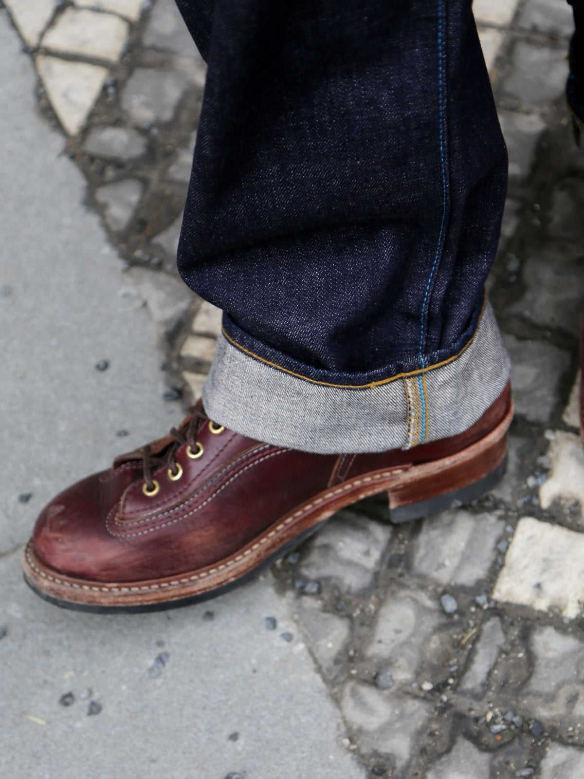 Japan Blue 12.5oz Africa Cotton Loose Selvedge Jeans – Indigo (J504)