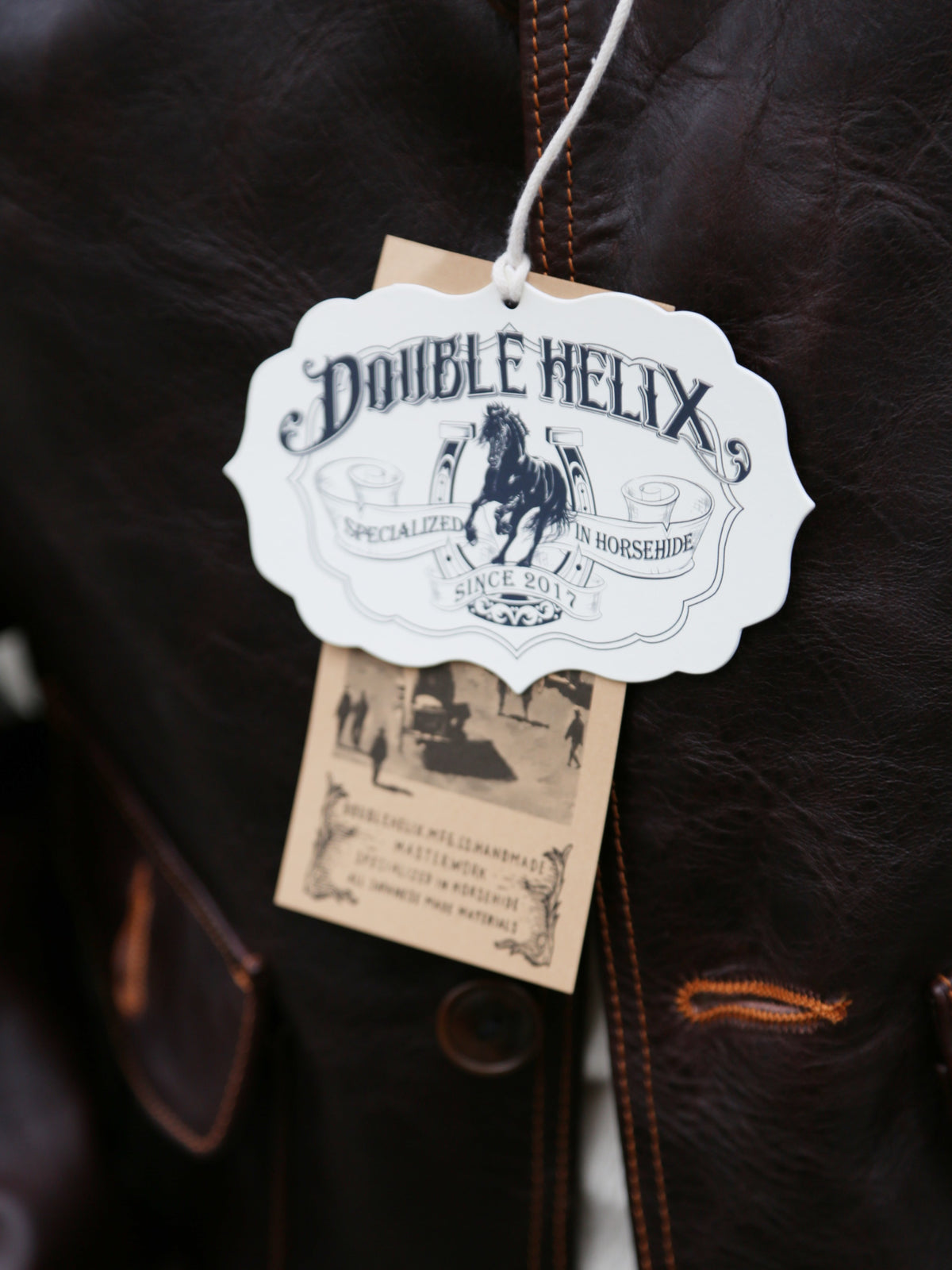 Double Helix Type A-1 Flight Jacket – Seal Brown (PM0104)