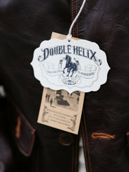 Double Helix Type A-1 Flight Jacket – Seal Brown (PM0104)