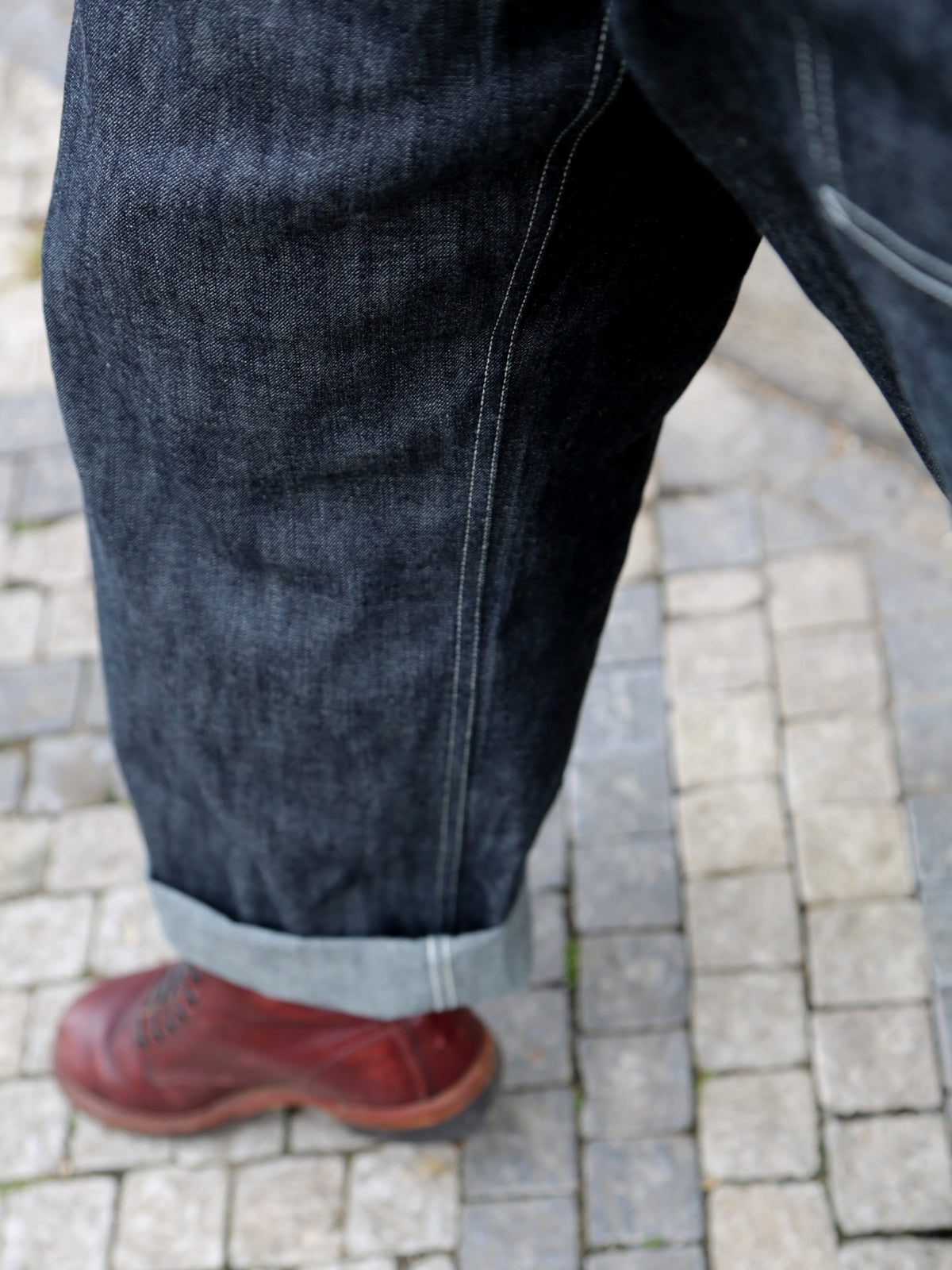 The Real McCoy's Utility Denim Trousers – Indigo (MP25012)