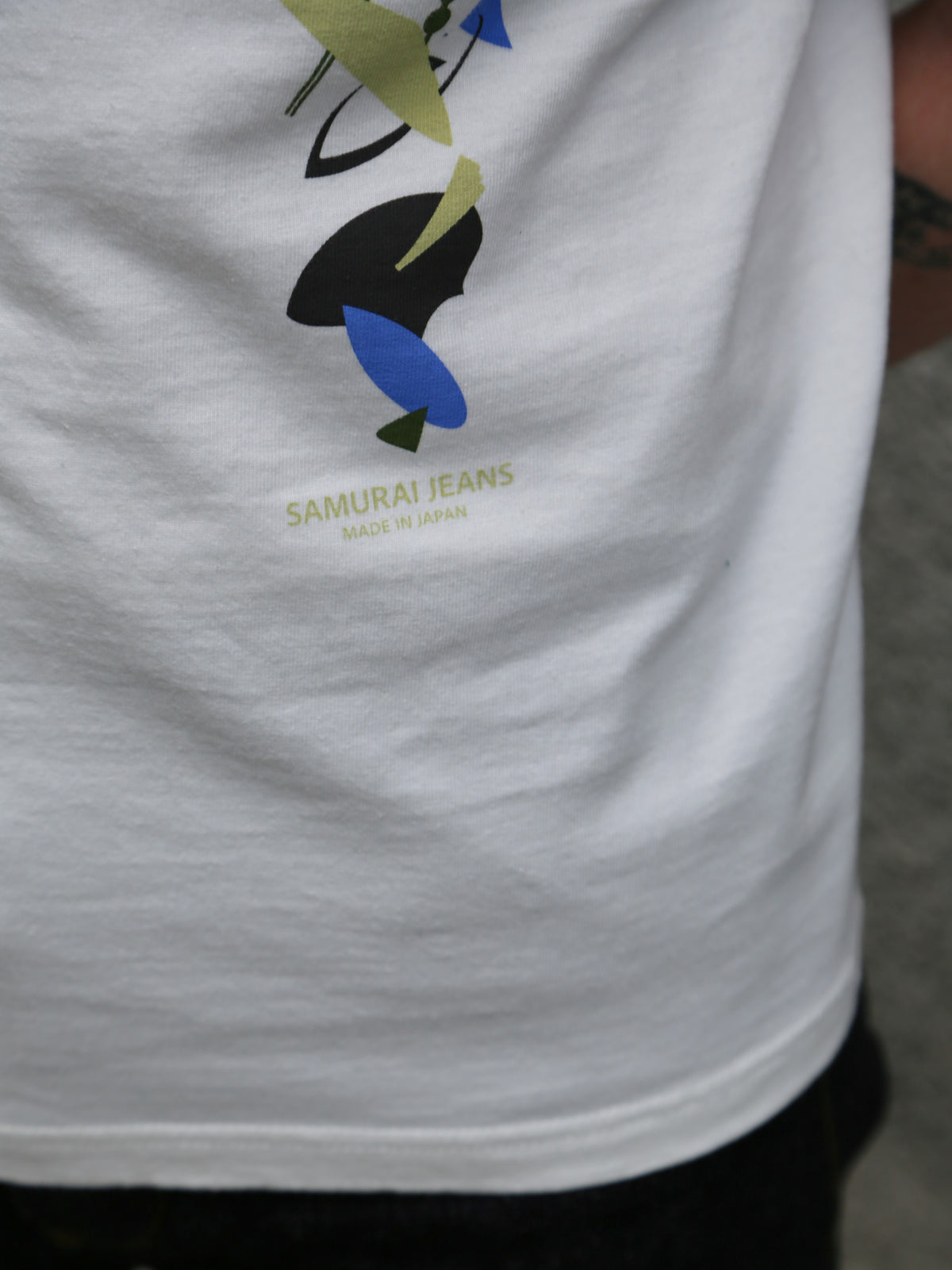 Samurai Jeans Heavy Weight T-Shirt – White (SJST26-103L)