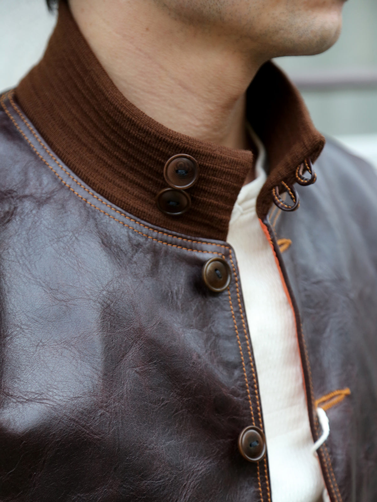 Double Helix Type A-1 Flight Jacket – Seal Brown (PM0104)