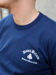 Samurai Jeans Heavy Weight T-Shirt – Navy (SMT26-101L)