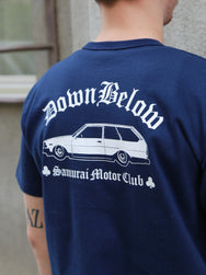Samurai Jeans Heavy Weight T-Shirt – Navy (SMT26-101L)