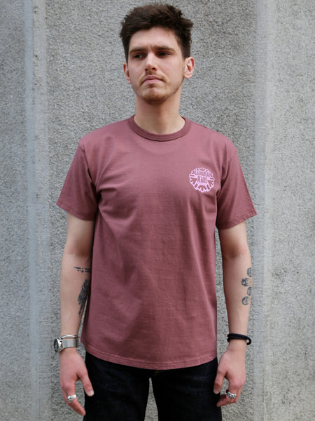 Samurai Jeans Heavy Weight T-Shirt – Ankoh Red (SJST26-102L)