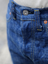 Samurai Jeans Straight Tapered 19oz – Natural Indigo (S211AX)