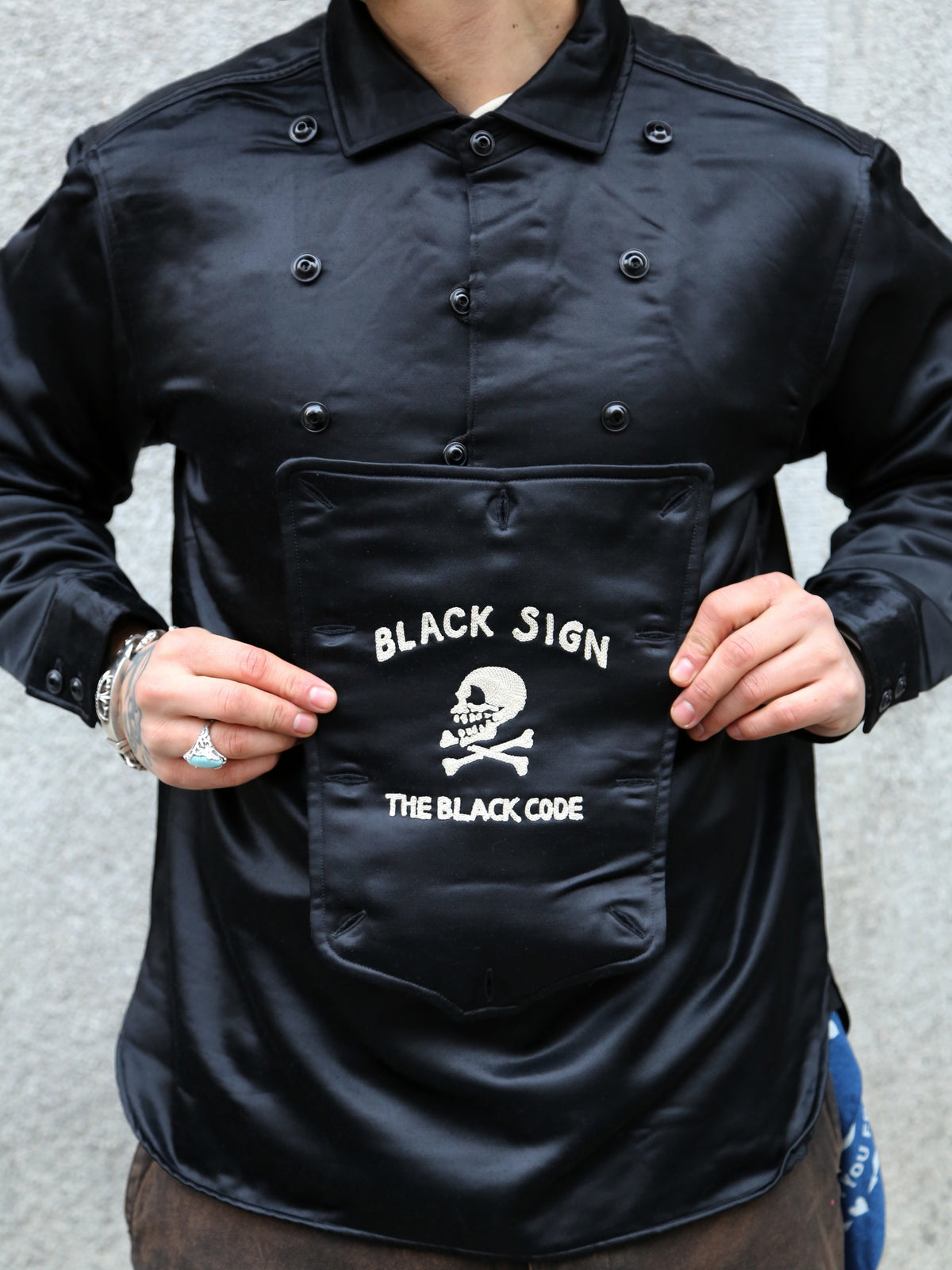 Black Sign BS Cavalry Independent Shirt – Shady Black (BSFL-25101)