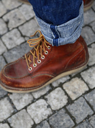 Samurai Jeans Straight Tapered 19oz – Natural Indigo (S211AX)