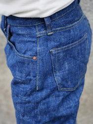 Samurai Jeans Straight Tapered 19oz – Natural Indigo (S211AX)