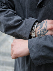 Black Sign Geezer Coat – Asphalt (BSFJ-25406)