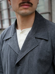 Black Sign Geezer Coat – Asphalt (BSFJ-25406)