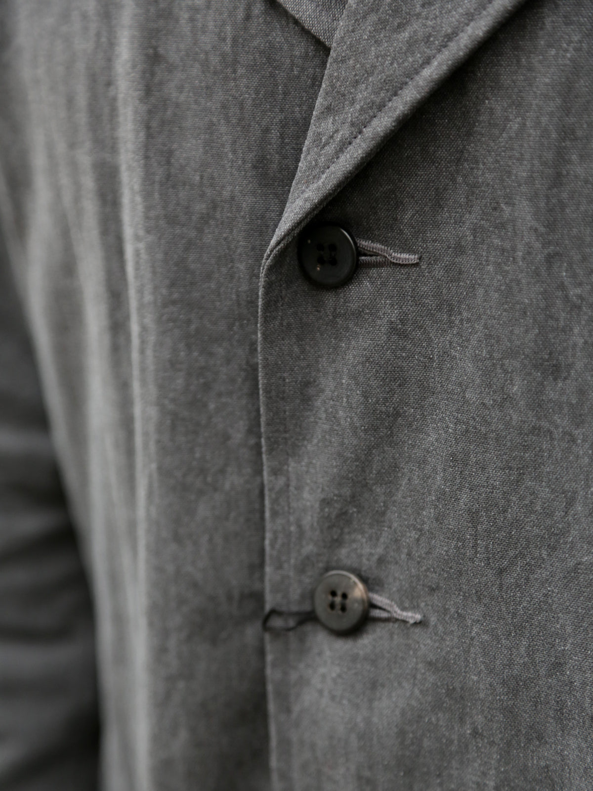 Black Sign Geezer Coat – Asphalt (BSFJ-25406)