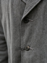 Black Sign Geezer Coat – Asphalt (BSFJ-25406)