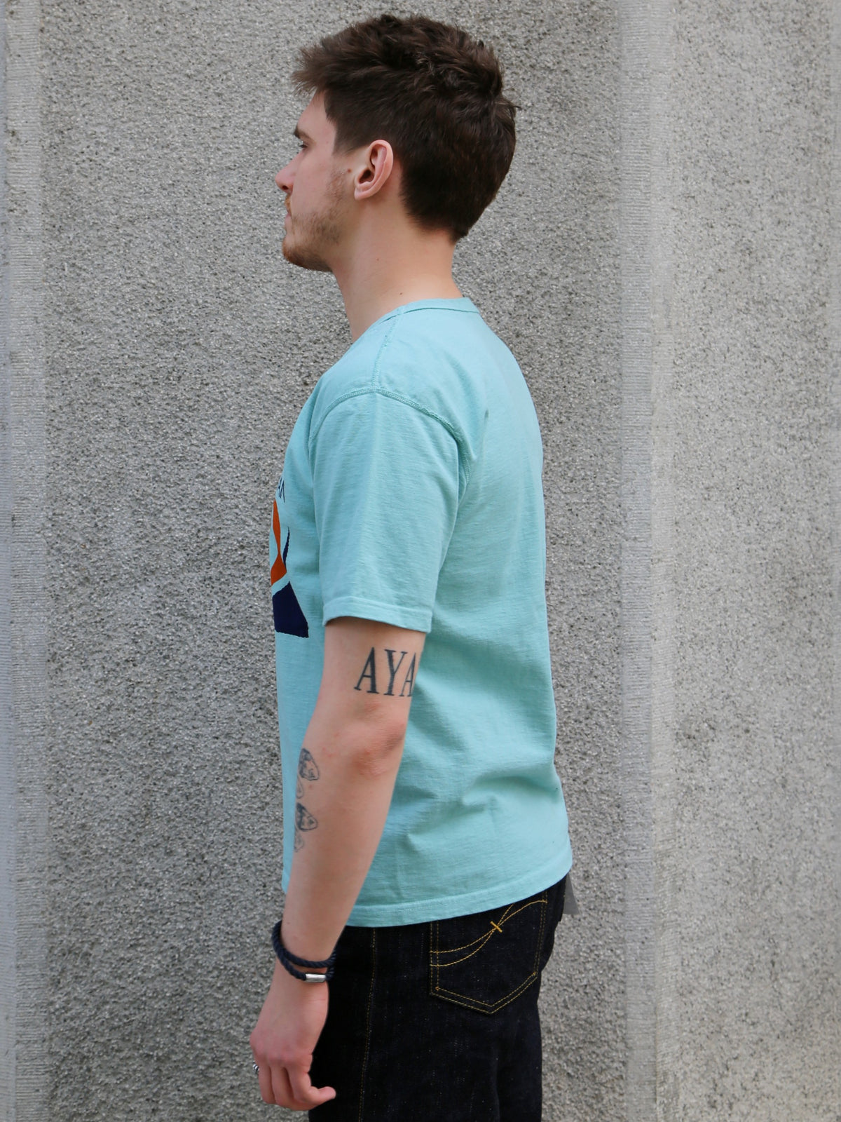 Studio D'Artisan Tori-Ami Print Tie – Turquoise (8209B)