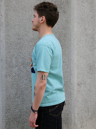Studio D'Artisan Tori-Ami Print Tie – Turquoise (8209B)