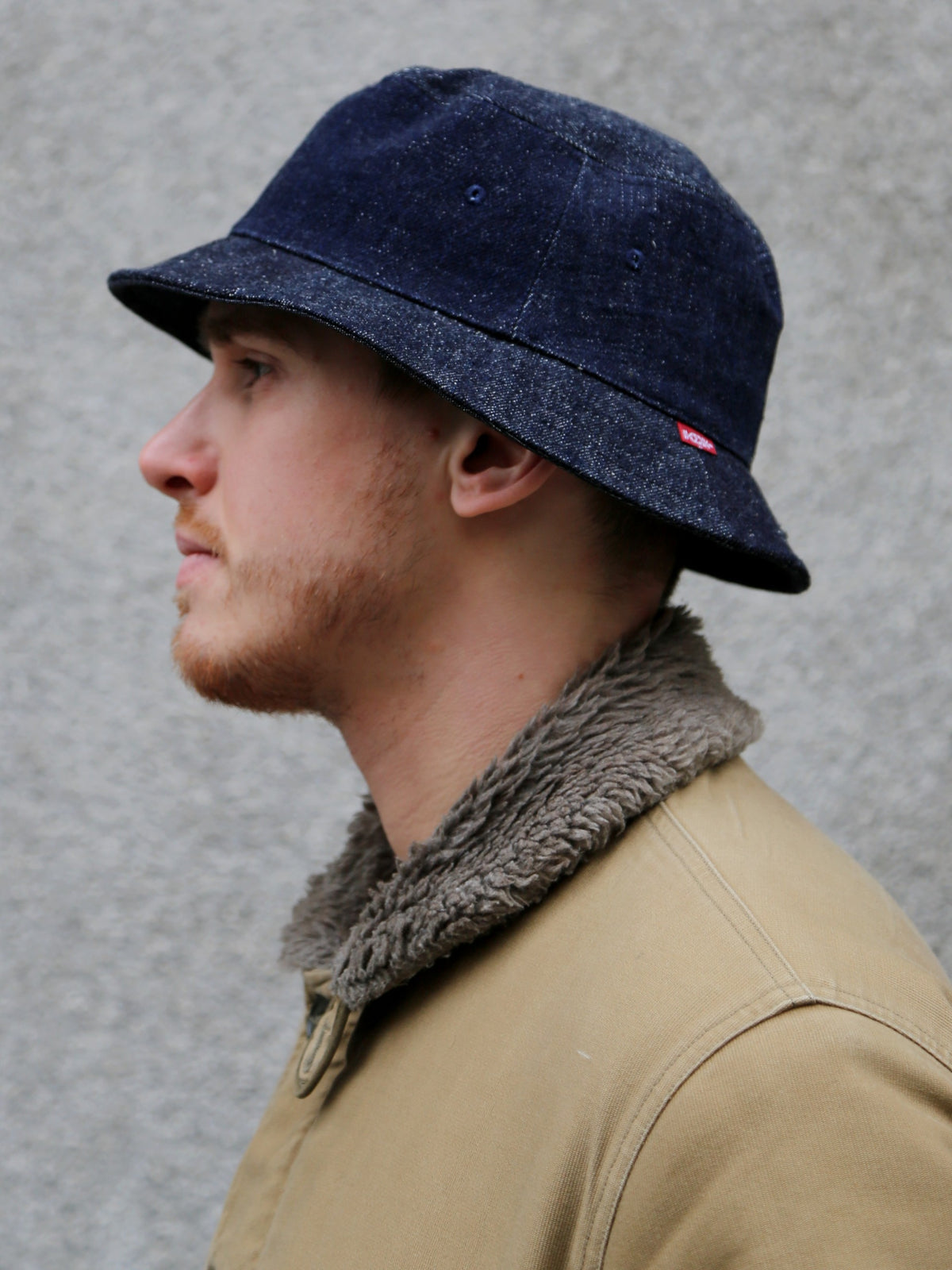 Samurai Jeans Denim Random Bucket Hat – Indigo (SJ401BH-RD)