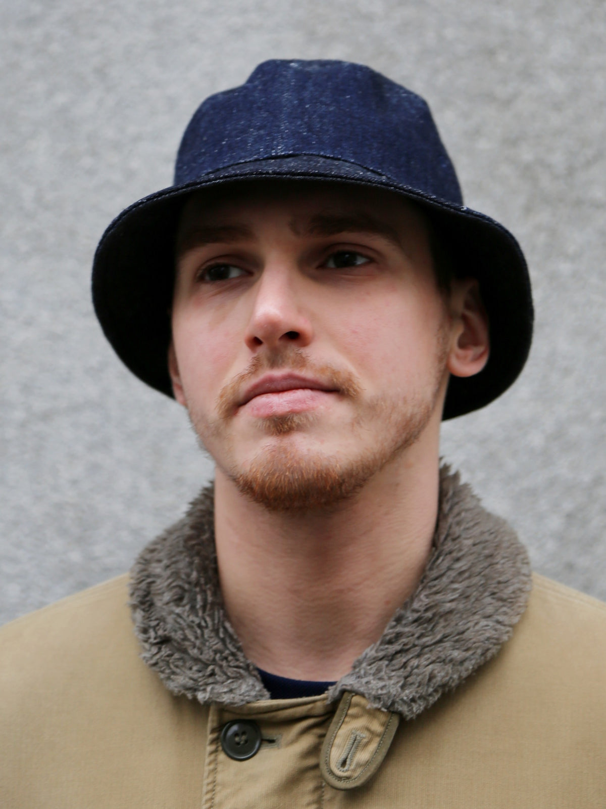 Samurai Jeans Denim Random Bucket Hat – Indigo (SJ401BH-RD)