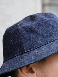 Samurai Jeans Denim Random Bucket Hat – Indigo (SJ401BH-RD)