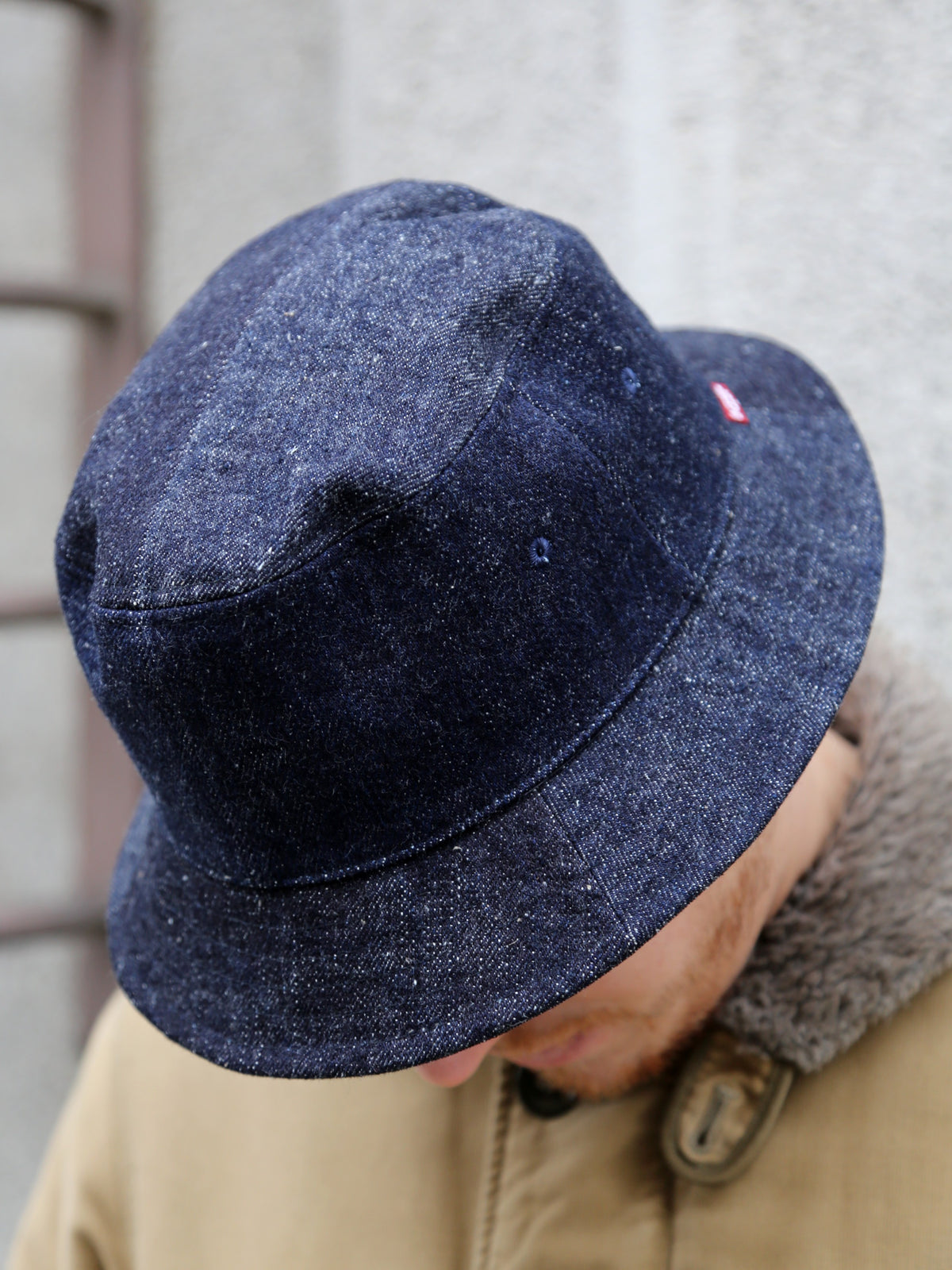 Samurai Jeans Denim Random Bucket Hat – Indigo (SJ401BH-RD)