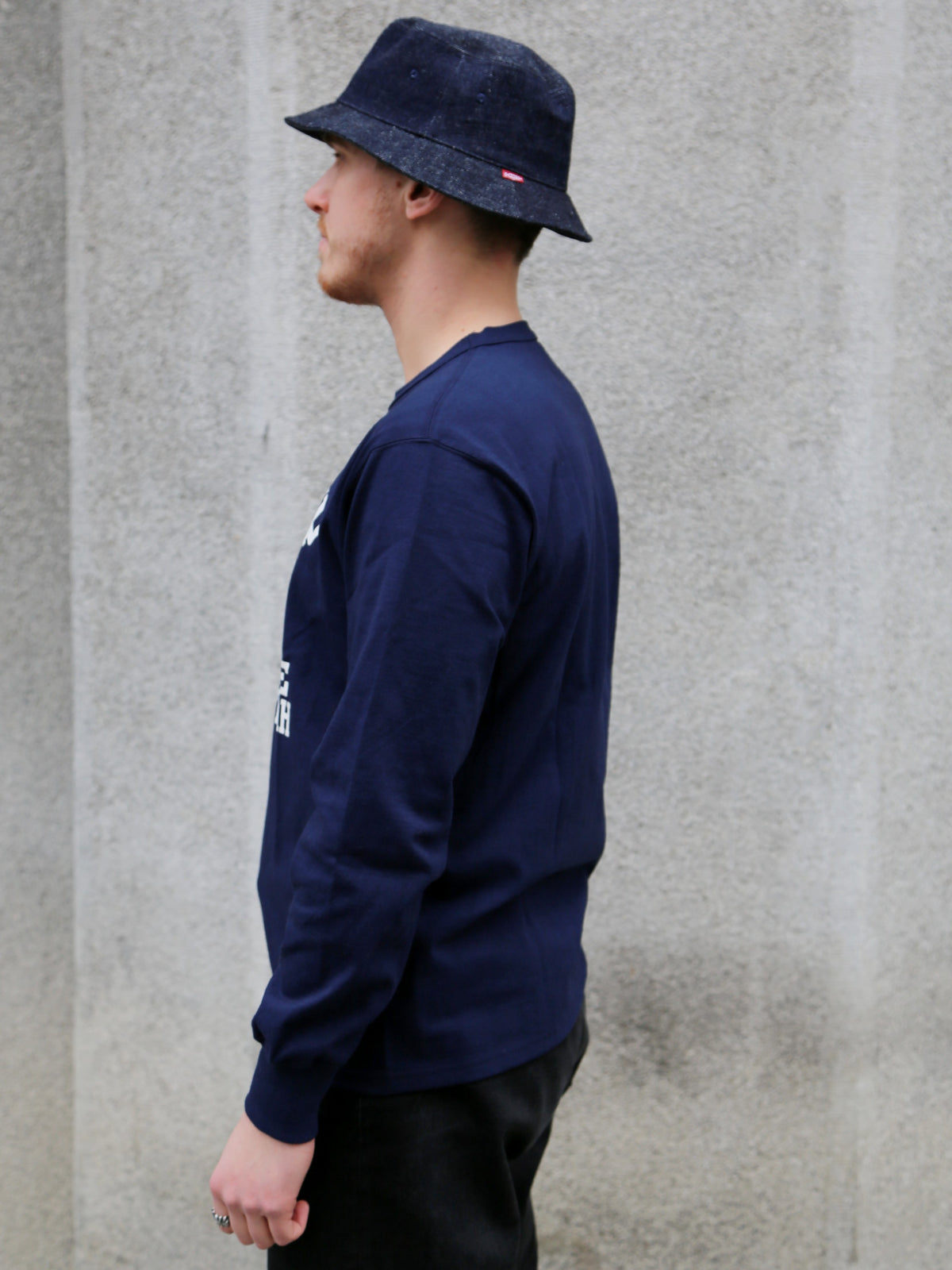 The Real McCOY's Military LS Tee / US Army Air Force, Hill Field – Navy (MC25124-140)