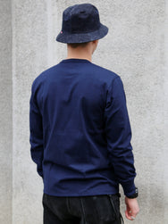 The Real McCOY's Military LS Tee / US Army Air Force, Hill Field – Navy (MC25124-140)