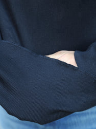 Indigofera Clyde Cotton Rib Black – Black (403-1000-951)
