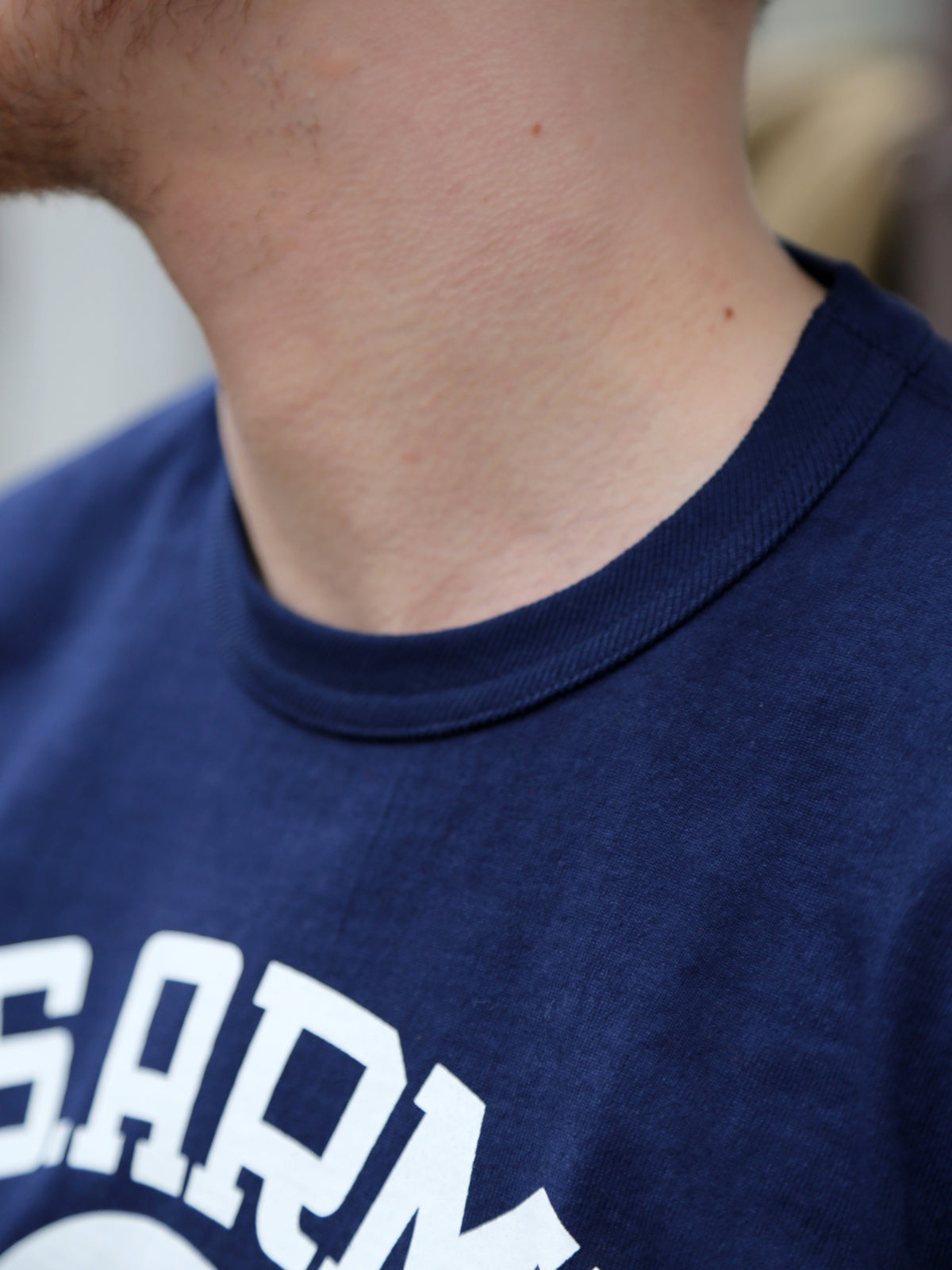 The Real McCOY's Military LS Tee / US Army Air Force, Hill Field – Navy (MC25124-140)