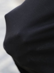 Indigofera Clyde Cotton Rib Black – Black (403-1000-951)