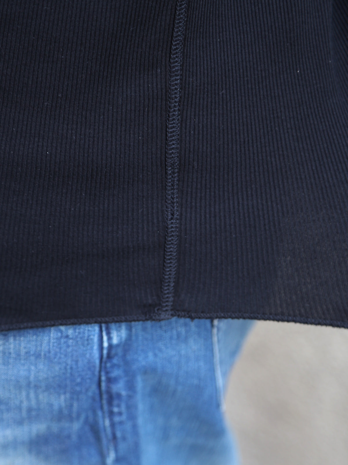 Indigofera Clyde Cotton Rib Black – Black (403-1000-951)