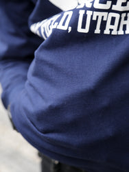 The Real McCOY's Military LS Tee / US Army Air Force, Hill Field – Navy (MC25124-140)