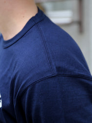 The Real McCOY's Military LS Tee / US Army Air Force, Hill Field – Navy (MC25124-140)