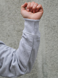 Nudie Jeans Gunde Logo Hoodie – Greymelange (150600)