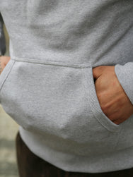 Nudie Jeans Gunde Logo Hoodie – Greymelange (150600)