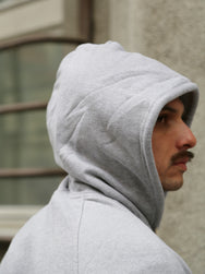 Nudie Jeans Gunde Logo Hoodie – Greymelange (150600)