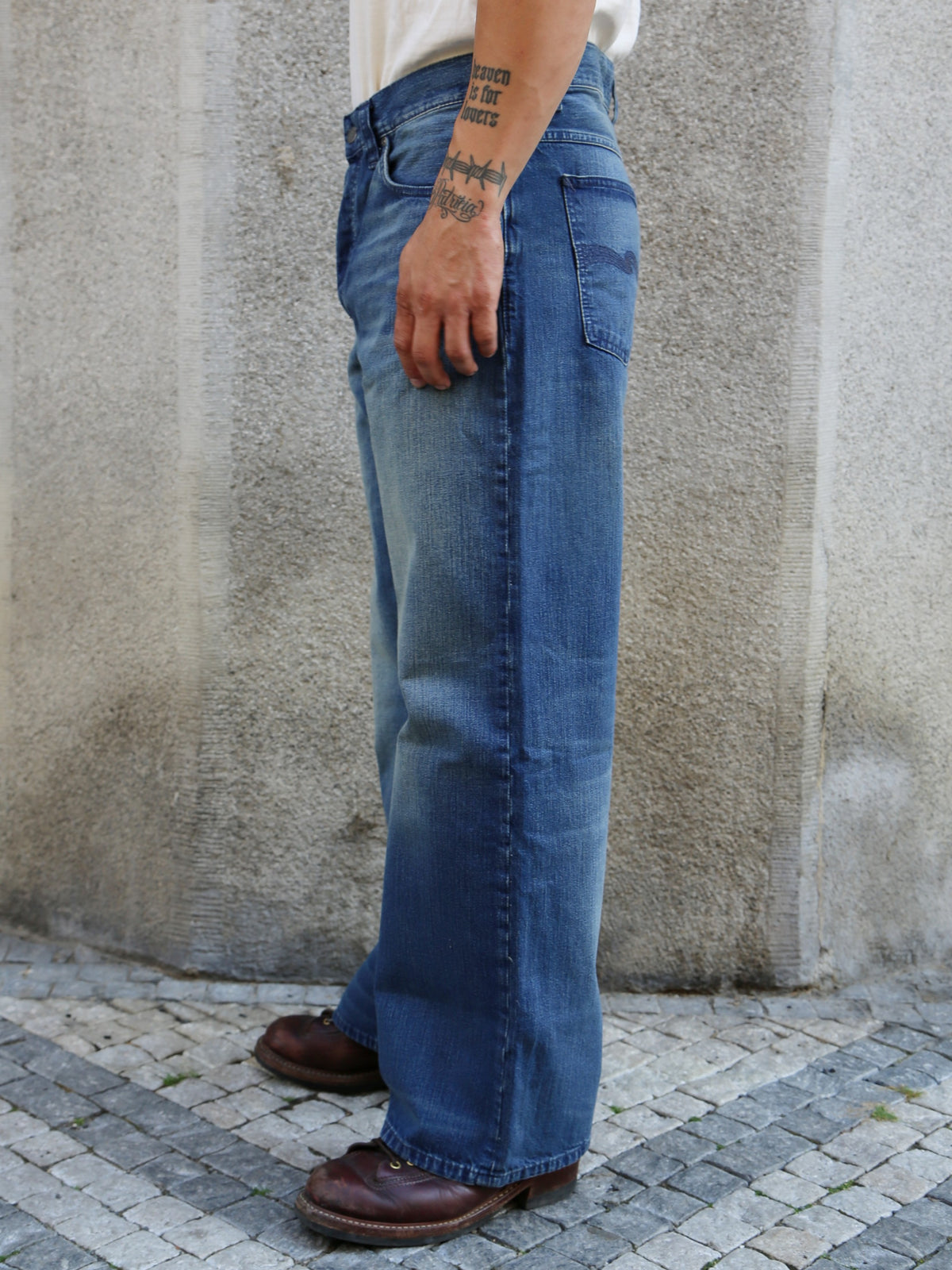 Nudie Jeans Loud Larry Blue Painter (115141)