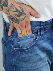 Nudie Jeans Loud Larry Blue Painter (115141)