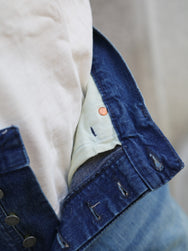 Nudie Jeans Loud Larry Blue Painter (115141)